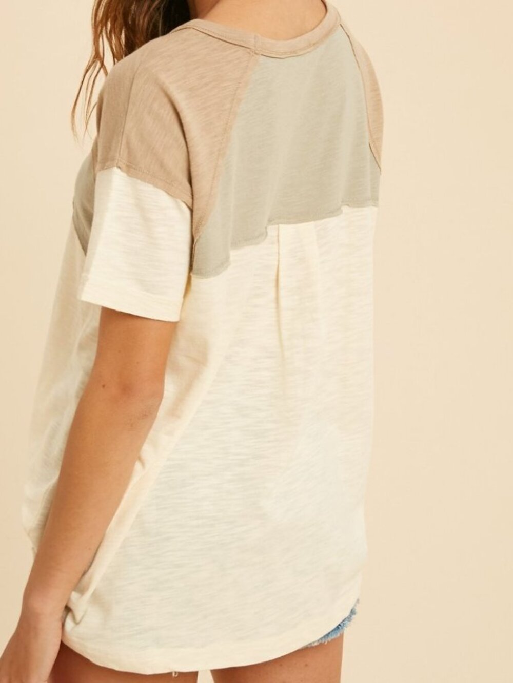 Color Block Tee - Picture 3 of 4